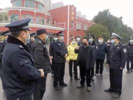 冷冷寒风沉基层，殷殷嘱托暖船英——上级领导督导船山英文学校开学工作