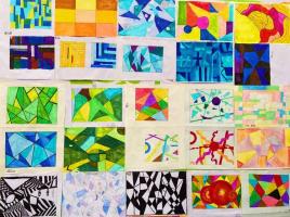 “疫”心向阳，画笔也踏青——记衡阳市船山英文学校2022年4月初防控期间七年级的一堂美术课